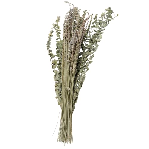 Ramo de flores secas eucalipto y lavanda para decoración miniatura 1