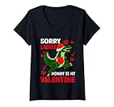Photo Gallery donna boys valentine day outfit sorry ladies mommy is my valentine maglietta con collo a v Photo Gallery donna boys valentine day outfit sorry ladies mommy is my valentine maglietta con collo a v