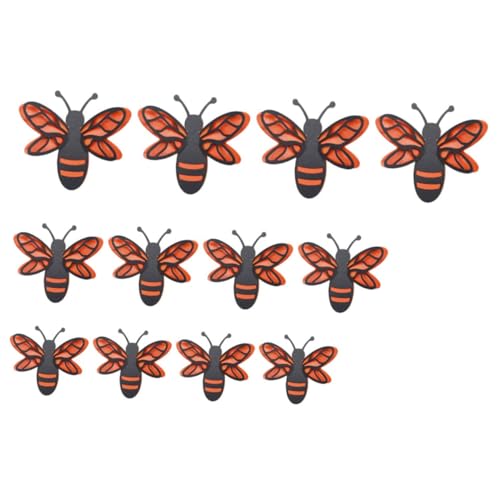 Vinilos decorativos 3D abejas removibles set 12 pcs