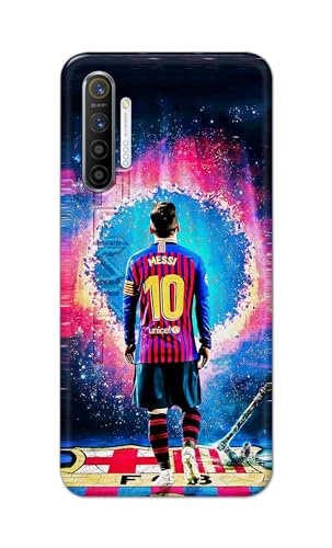 Image of Printed Hard Back Cover for Realme X2 Back Cover (Famous Football Player -J1) -190724(EA)