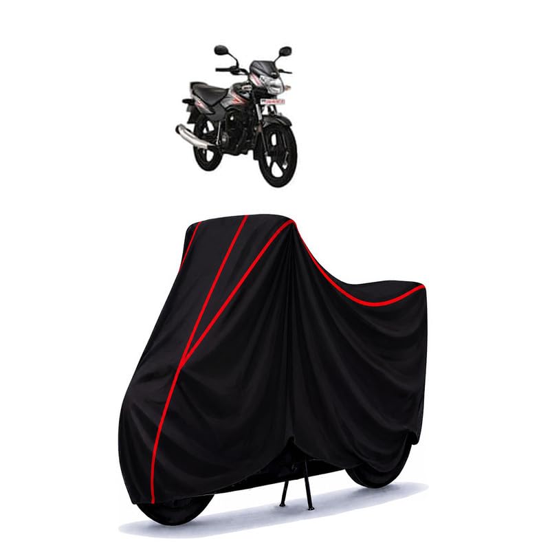Image of SZ-RR SZ Sports Water Resistant Bike Cover for All Motorcycles & Rain | Heavy Duty Taffeta Fabric | UV Protection, Dustproof, Scratchproof | All Weather Two Wheeler Body Cover with Elastic Bottom