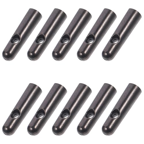 Perles pour queue de parapluie en métal : kit de 10 pièces de rechange pliables