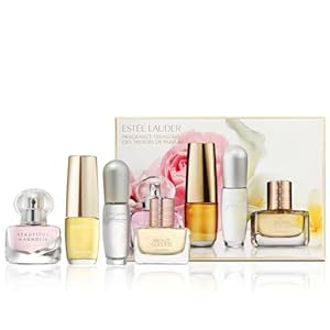 Estée Lauder Fragrance Treasures Travel Size Perfume Gift Set | Includes Beautiful Magnolia, Bronze Goddess, Beautiful & Pleasures | Perfumes for Women