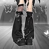 Zoom IMG-2 xinhuju scaldamuscoli y2k gotici coprigambe Zoom IMG-2 xinhuju scaldamuscoli y2k gotici coprigambe