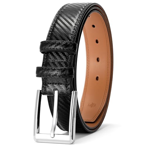 GAEKEAO Mens Dress Belt Genuine Leather Belts for Men 1 1/4