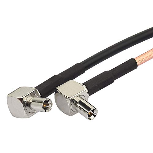 Superbat Sma To Ts9 Coaxial Cable Sma Female To 90 Degree Ts9 Pigtail 12Inch (2Pcs) For 4G Modem Dongle Router Usb Modems Mifi Hotspots External Antenna Adapter Cable (Rg316 Rg174) #TOP3