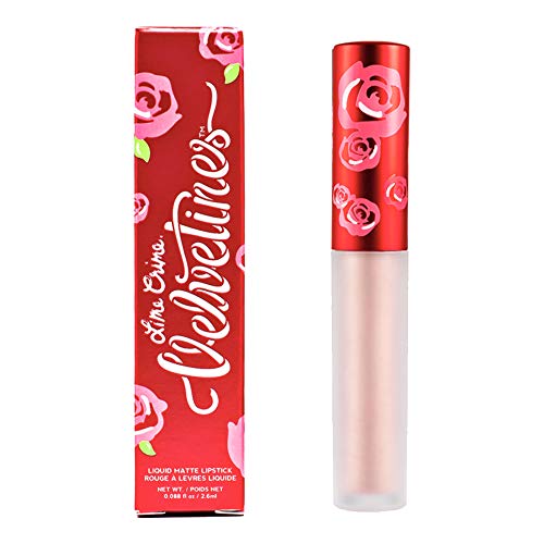 Lime Crime Metallic Velvetines Liquid Matte Lipstick, Blondie - French Vanilla Scent - Long-Lasting Liquid Metal Matte Lipstick - Won't Bleed or Transfer - Vegan