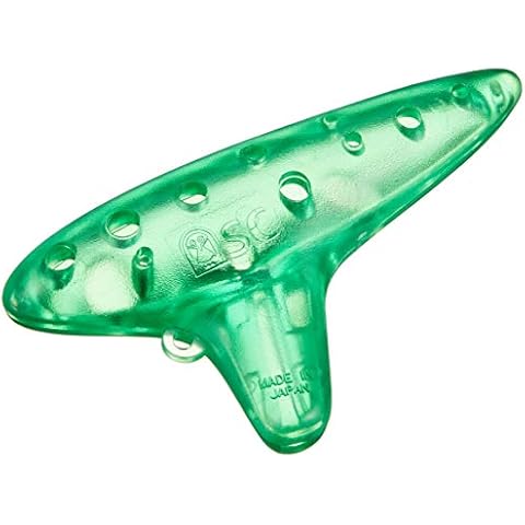 Night Night Plastic Ocarina Soprano C Tone PLA Ocarina SC , green Cover