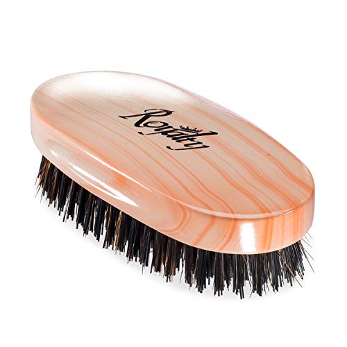 Royalty by Brush King Wave Brush #Rp6- palm extra hard brush- Great for wolfing - For 360 waves- from the makers of Torino Pro