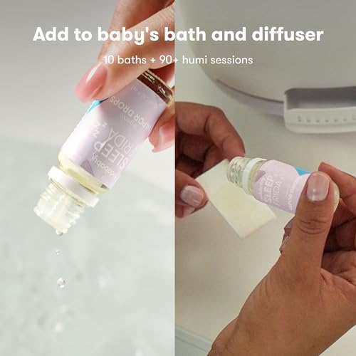 image for Frida Baby Natural Sleep Vapor Bath Drops, Lavender Essential Oil Bath