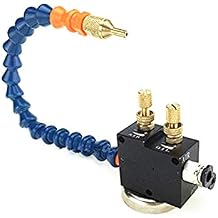 30CM Plastic Outer Hose Metal Cutting Cooling Machine Oil Mist Lubrication Coolant Sprayer CNC Machine Engraving Router Cooler BPV-3000