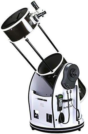 Sky-Watcher DOB GOTO14 WiFi Dobsonian Telescope in a collapsed state for transport
