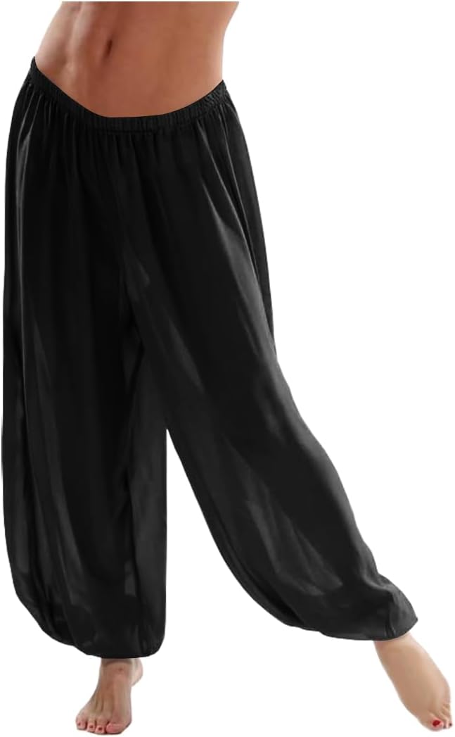 Indian Trendy 39" Chiffon Harem Yoga Pants Trousers Aladdin Pantalons Jenie Hippie Boho
