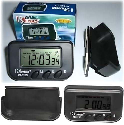 AEE® Dijital Küçük Masa-Araba Saati-Alarm-Kronometre Öğrenci Saati Kronometreli Pomodoro Ders Çalışma Saati