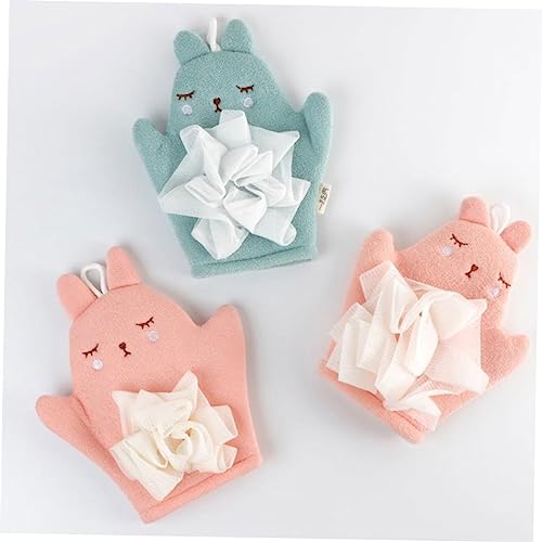 Microfibres de bain réutilisables lot de 9 pièces accessoires exfoliants - 3