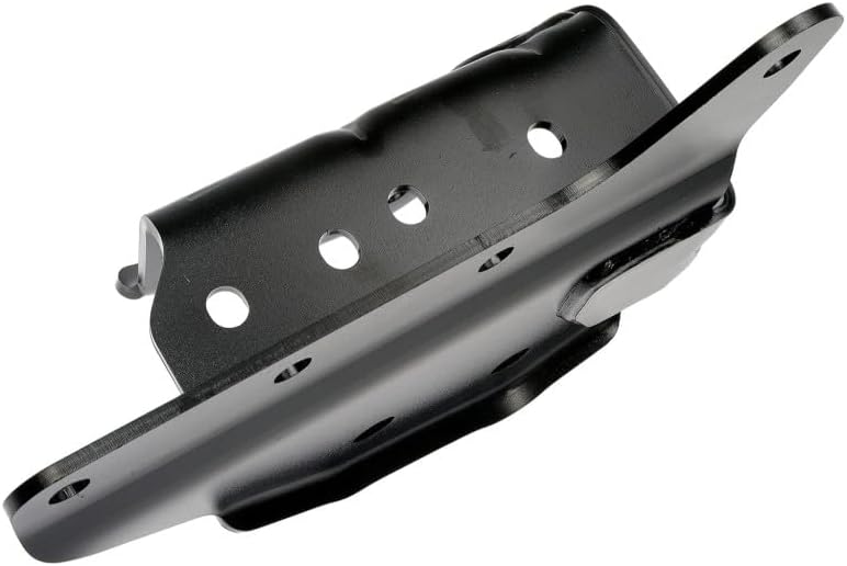 KarParts360 For Ford F-450 Super Duty/F-550 Super Duty 2008-2016 Radius Arm Bracket | Black Coated Housing | Steel Material | Bent Shape | 4 Mounting Hole | Replacement For 7C3Z3B095BL, BC3Z3B095B