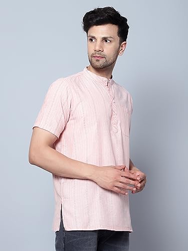 Image of Chikan Men's Cotton Regular Kurta