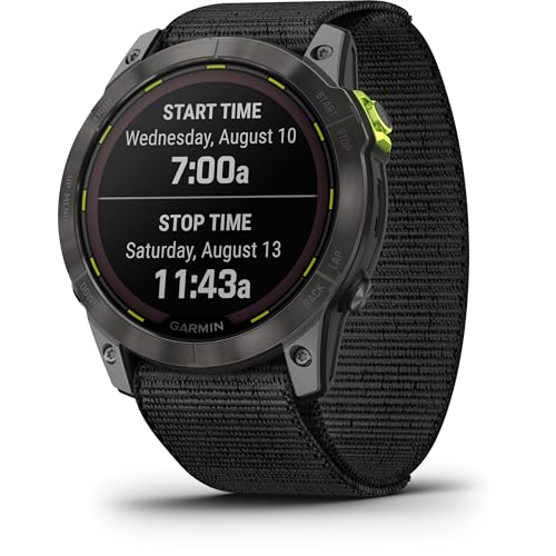 Garmin GPS-Uhr Enduro 2 Titane gris