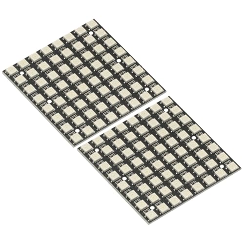 2PCS WS2812B 8x8 led Matrix WS2812 8x8 64-Bit Led Matrix Full Color 5050 RGB LED Lamp Panel Light for Arduino