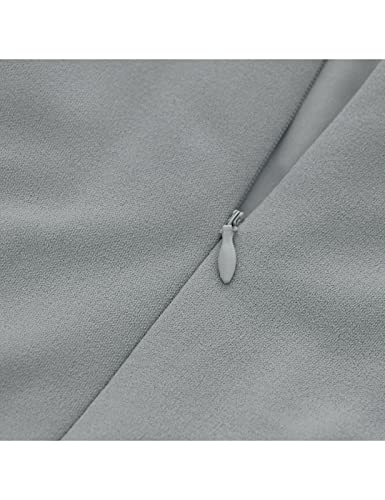 Image of HomRain Wedding Guest Dresses for Women Vintage Short Sleeves Casual Fit and Flare Cocktail Formal Dress for Tea Party
