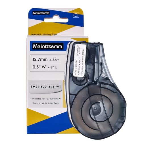 Ruban M21-500-595-WT vinyle toutes saisons étanche pour imprimante de chantier M210