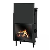 Edilkamin Kamineinsatz wasserführend H2Oceano 15 | 16,6 kW