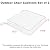 Favoyard Patio Chair Cushions 19 x 19 x 3 Inch Waterproof Outdoor Seat Cushions for Patio Furniture 3-Year Color Fastness Garden Sofa Couch Chair Pads with Handle & Adjustable Straps Set of 2, Green