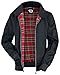 Produktbild RED by EMP Herren schwarze Basic Jacke mit kariertem Futter M
