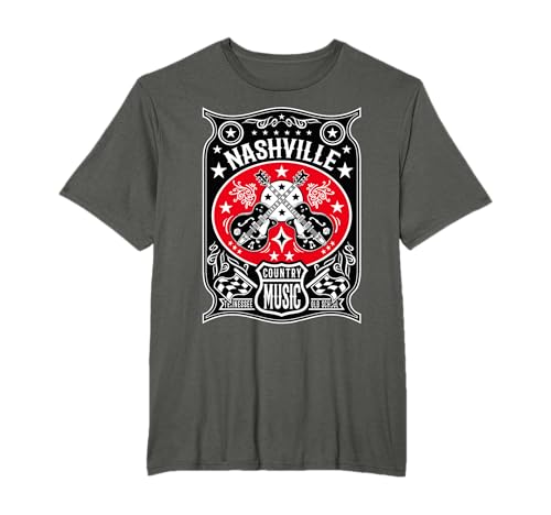 Camisetas Rockabilly Hombre Mujer Ropa Country Nashville Camiseta