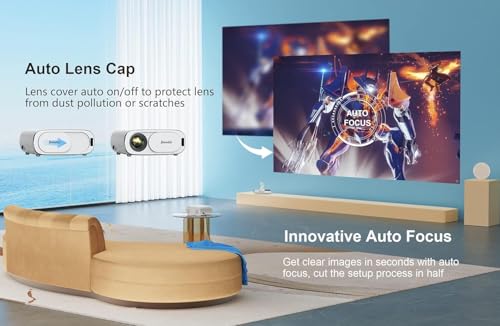 Smart 1080p Movie Projector