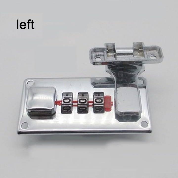 1Set Tool Box Hasp, Luggage Combination Lock, Suitcase Combination Lock - Image 2