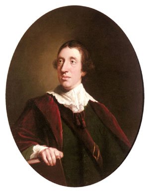 Peinture à l'huile reproduction portrait Gentleman 30x36 pouces par Robert Edge Pine