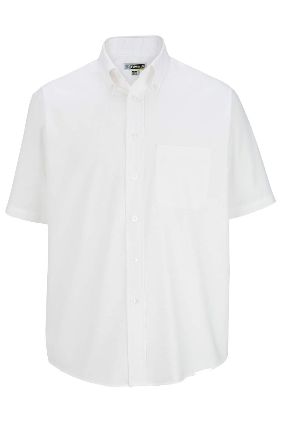 Edwards Garment Mens Big and Tall Short Sleeve Oxford Shirt