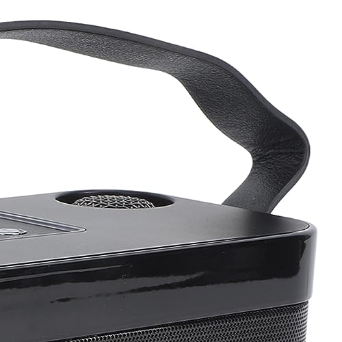 Leitor de karaokê, Alto-falante de karaokê, Alça Confortável, Sem Fio Compacto Com 2 Microfones para