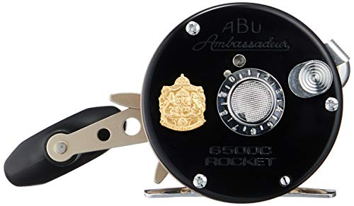 AbuGarcia (アブガルシア) アンバサダー (Ambassadeur) 6500C ロケットブラック 右巻き カウンターバランスハンドル カゴ釣り丸形リール 2枚目