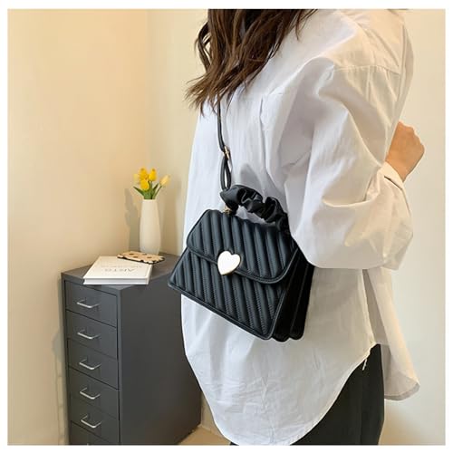 Crossbody Bags for Women PU Leather Casual Shoulder Bags Purse Fashion Small Handbags Lolita Sweet Messenger Bag3