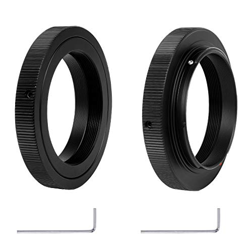 2 adaptadores de montura de lente T2-Ai T2 compatibles con Nikon D50...