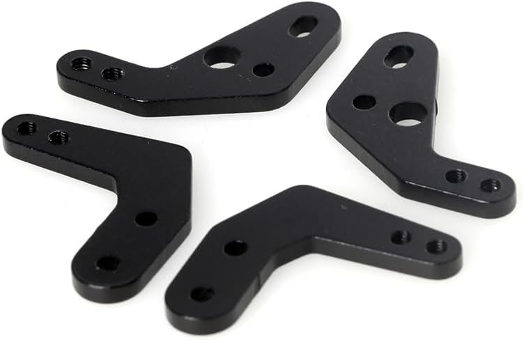 LCX 1/10th RC Crawler Car Aluminum Adjustable Shock Mount Set for Axial SCX10 II, Upgrades Parts Accessories