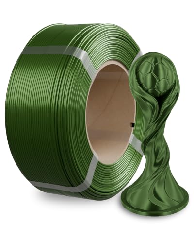 Image of Polymaker Panchroma Silk PLA Filament Refill 1.75mm 1kg, Peridot Green