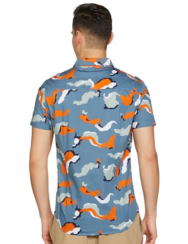 Image of KETCH Mens Olive Slim Fit Shirt