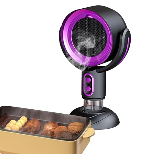 Campana extractora portátil para cocinar, campana extractora de cocina, cocina para el hogar, barbacoa interior, fuerte potencia de succión, ventilador de escape con filtros de carbono, filtro de aire