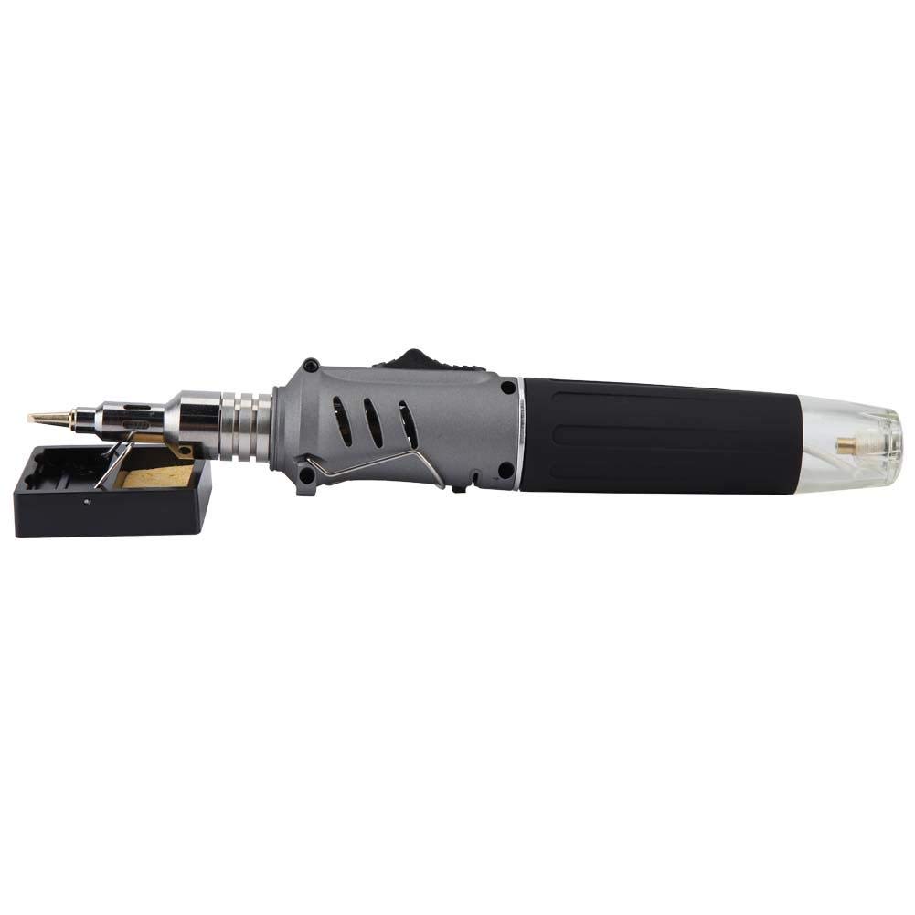 MAGT Kit Saldatore a Gas Saldatore a Butano, HS-1115K 10 in 1 in Plastica Tecnica Portatile per Saldatura Fusione