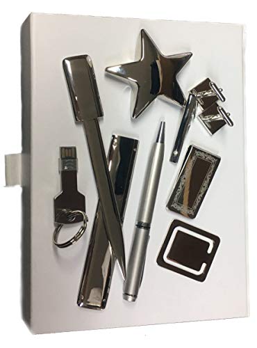 Pince à cravate et boutons de manchette homme, marque-page clé USB de stockage
