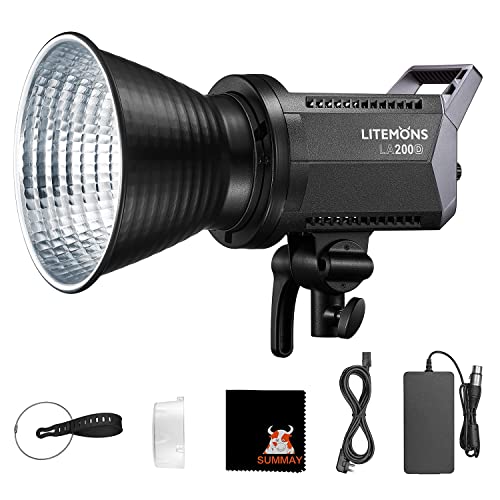 Amazon | GODOX LA200D LEDビデオライト101000@1m 8 FX照明効果APP