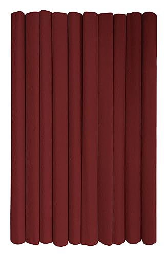 Interdruk - Crepe Paper Rolls for Kids, DIY and Decorations - Pack of 10 Reels (50cm x 200cm,...