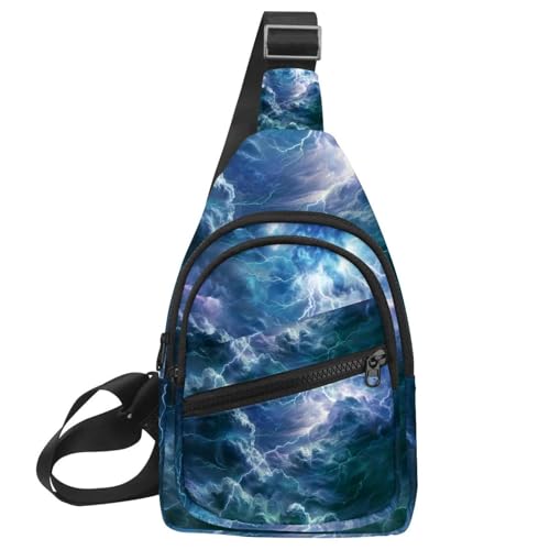 Mochila cruzada para correr y hacer senderismo con diseño ergonómico Cloud Lightning