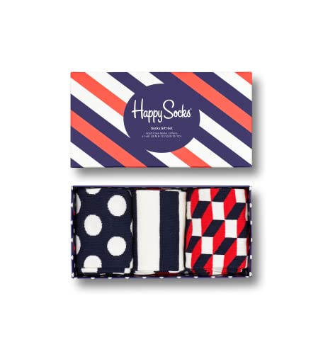 Chaussettes en coton à pois géométriques confortables et durables