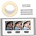 NUOBESTY Portable Conference Fill Light Brightness for Live Streaming Selfie Lamp for Phone and Computer for Makeup and Video Calls