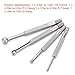 MUNEFE 4PCS Telescoping Gauges Set, Full Ball Gauges, Bore Measuring Tool for Automotive Manufacturing, Industrial Production, and More