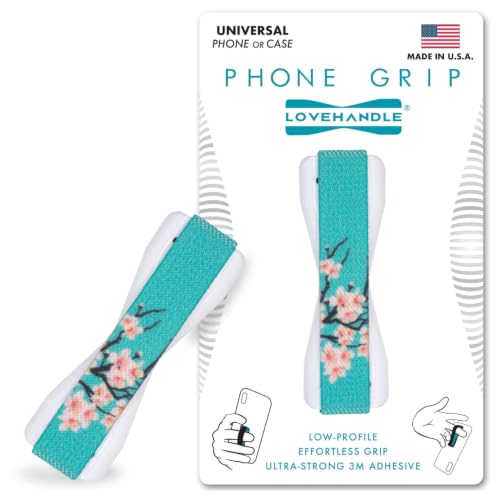 Image of LOVEHANDLE Original Universal Phone Grip - Cherry Blossom